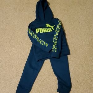 Puma Boys Fleece Track Suit
